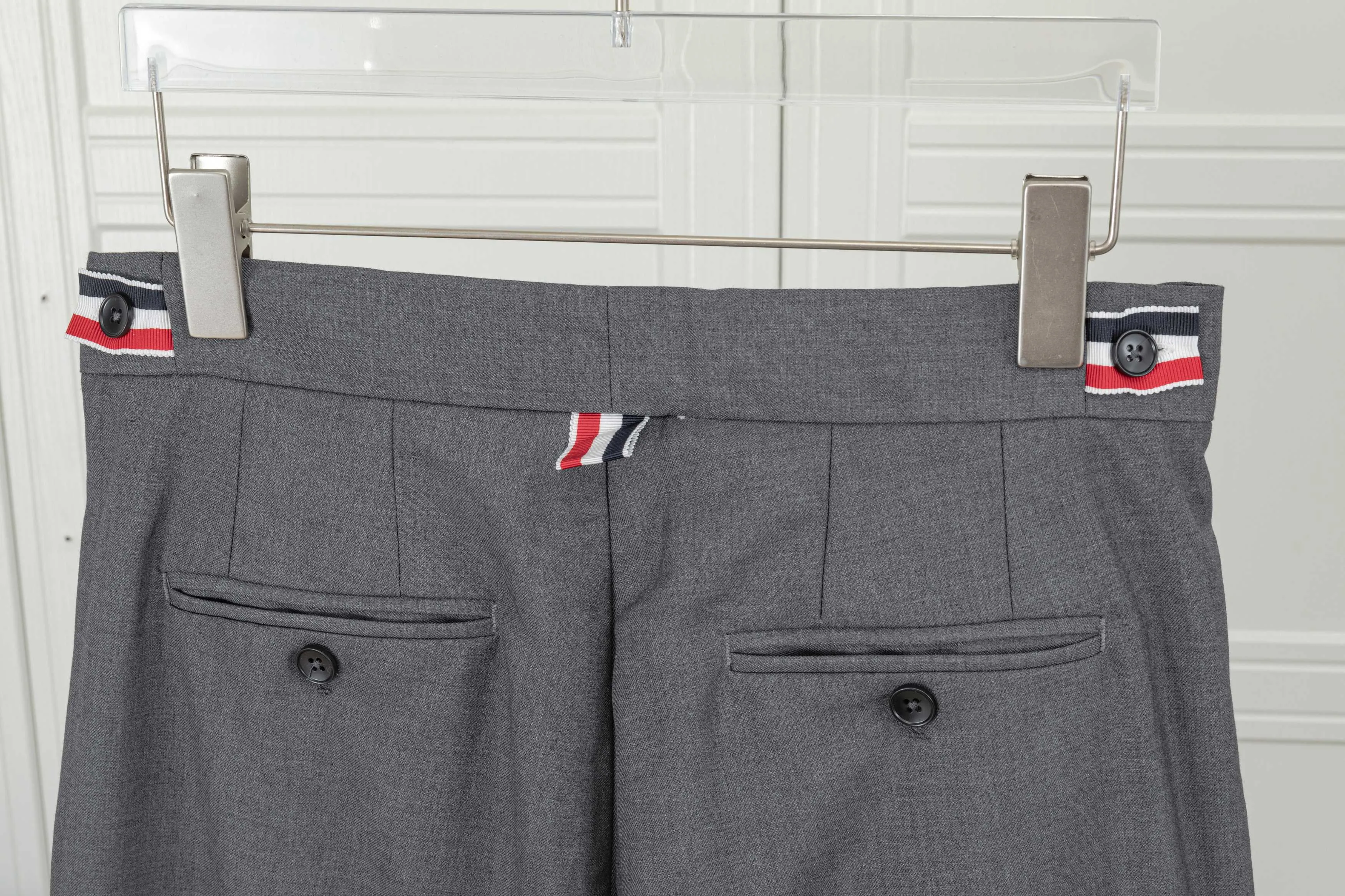 𝑻𝒉𝒐𝒎 𝑩𝒓𝒐𝒘𝒏𝒆 🇳🇱 THOM BROWNE ， ， ， Lightweight ， ， ， ， ， ， ！ TB TB ：Gray/Black Size: 0/1/2/3/4